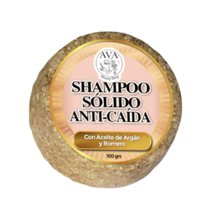 Shampoo Sólido Anti-caída para Mujer